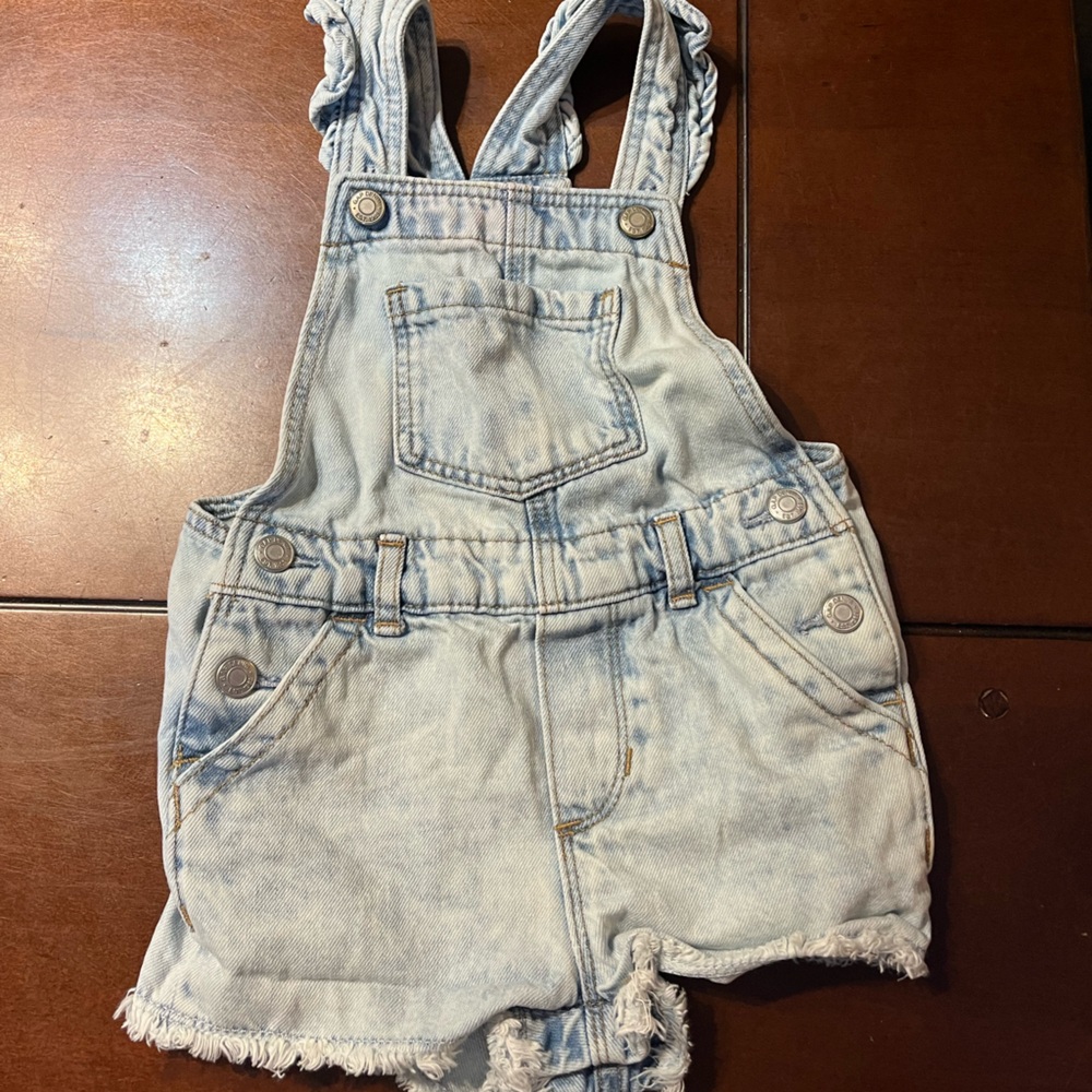 Gap Stylish Light Blue short Overalls